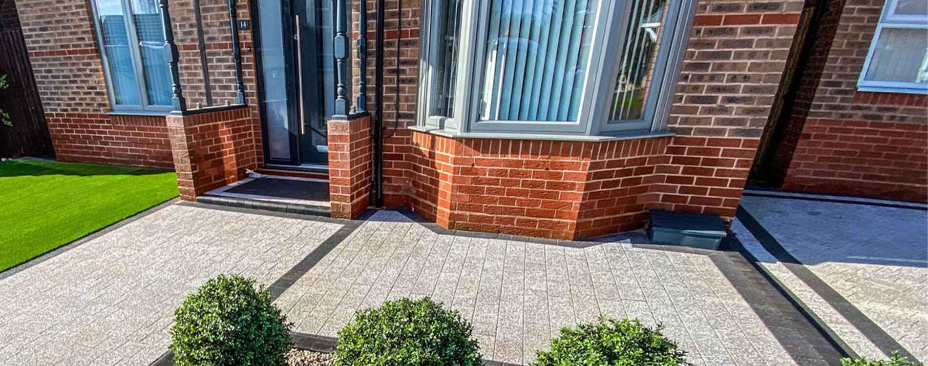 Brett Block Paving Driveways in Lincolnshire – two happy neighbours!