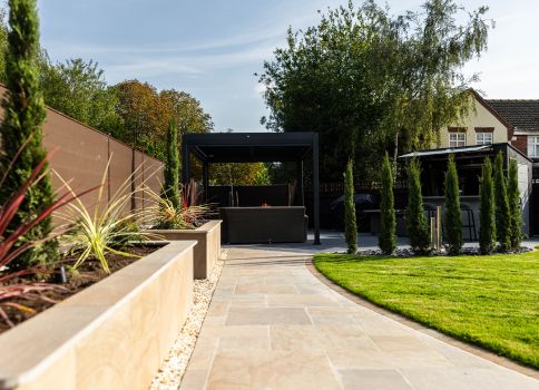 luxury garden transformation